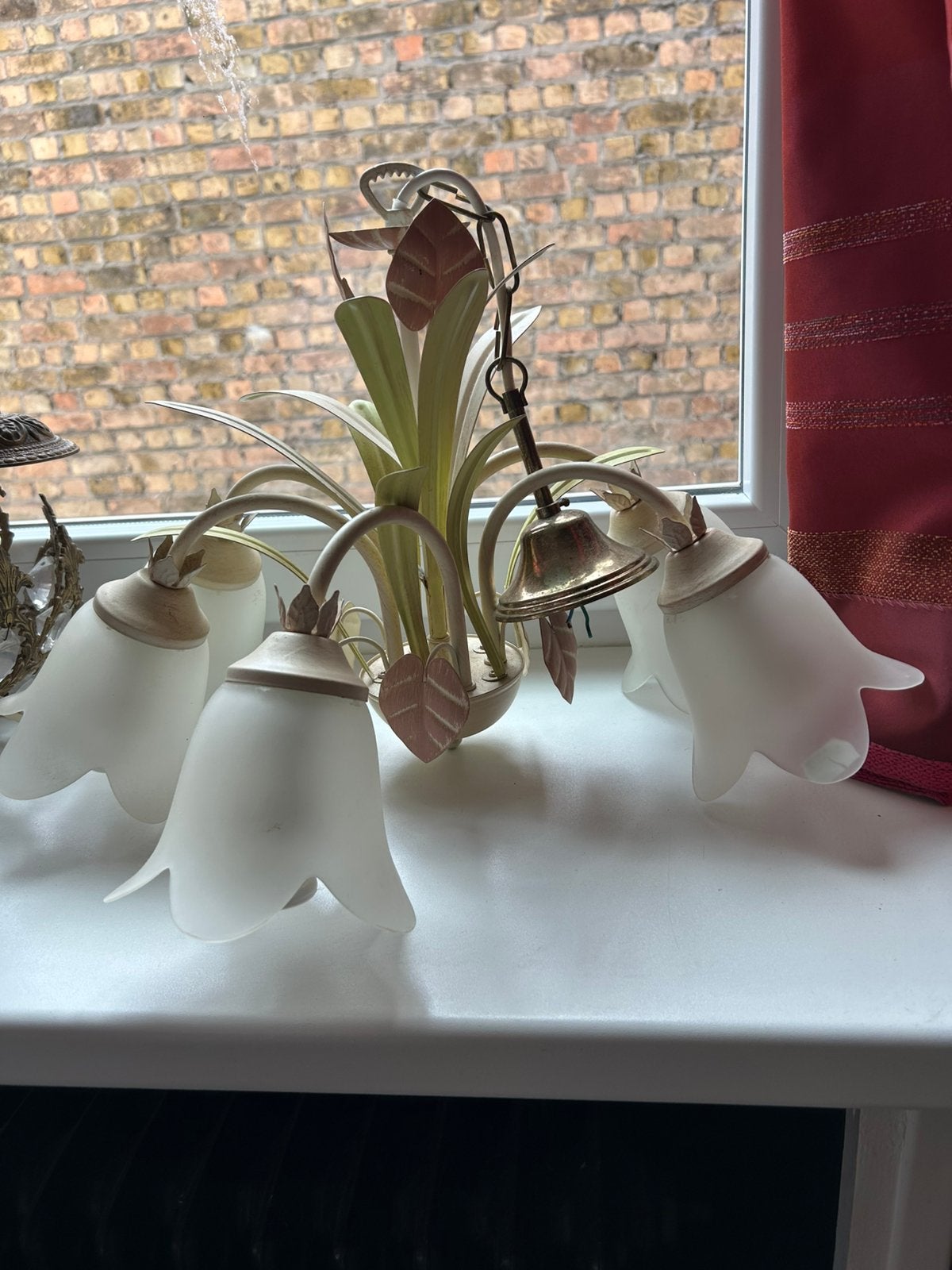Lamp, Ophalen, Zo goed als nieuw, Glas