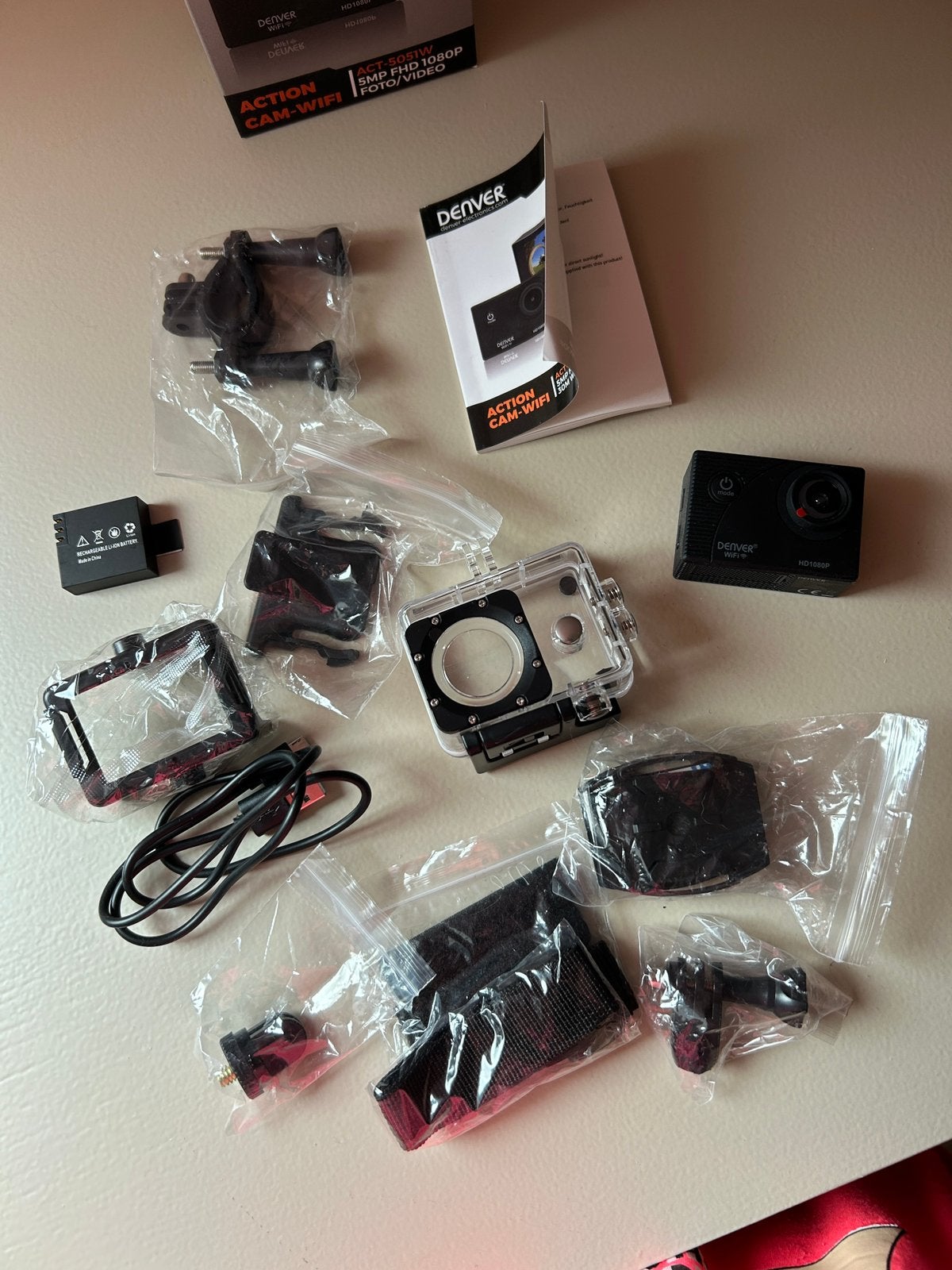 Denver camera, TV, Hi-fi & Vidéo, Enlèvement ou Envoi, Neuf, Autres marques, Ensemble complet