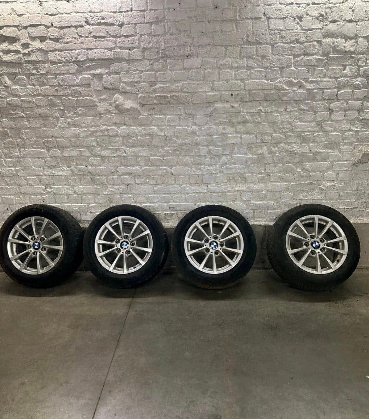 Originele BMW 16”alu velgen Styling 390 Hankook zomerbanden, Auto-onderdelen, Ophalen, Zomerbanden, Band(en)