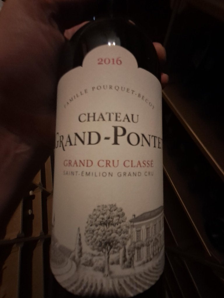 6 X Chateau Grand-Pontet, Saint-Emilion Grand Cru, 2016, Collections, Neuf, Pleine, Enlèvement, Vin rouge