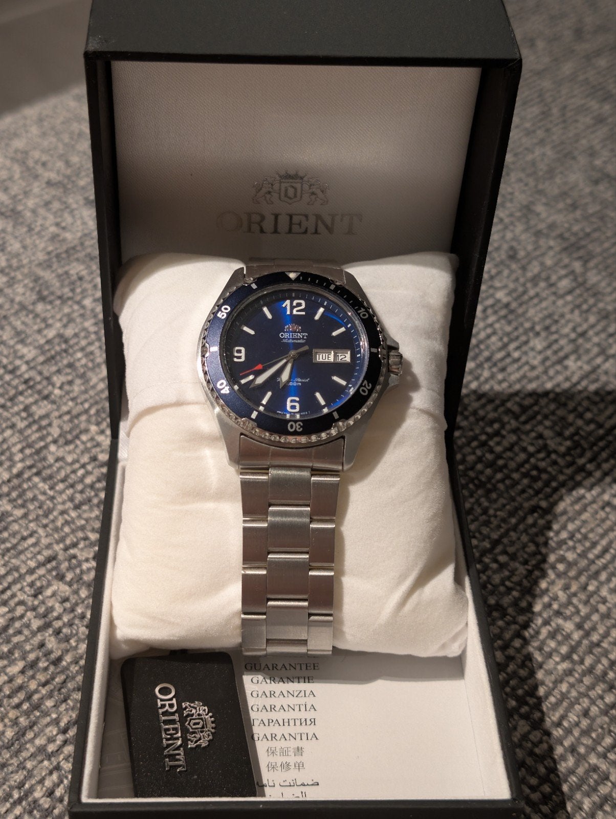 Orient Mako II Automatisch Duikhorloge (Blauw), Handtassen en Accessoires, Horloges | Heren, Ophalen