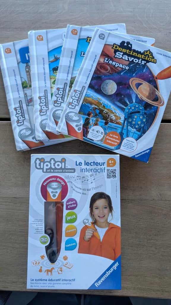 Set Tiptoi, Enlèvement ou Envoi