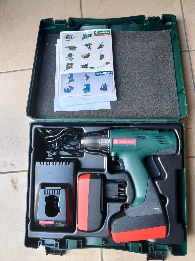 Metabo accu boormachine, Doe-het-zelf en Bouw, Gereedschap | Boormachines, Ophalen, Gebruikt, Boor- en Schroefmachine, Variabele snelheid