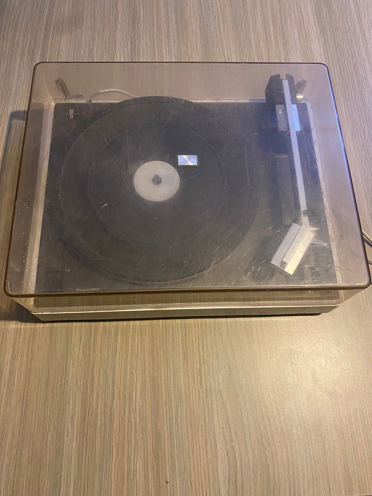 Phillips vintage platenspeler, TV, Hi-fi & Vidéo, Tourne-disques, Enlèvement, Ne fonctionne pas, Tourne-disque, Philips