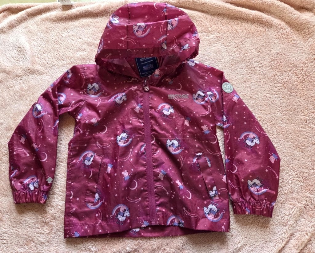 Peppa Pig regenjas - maat 104, Kinderen en Baby's, Kinderkleding | Maat 104, Gebruikt, Regatta, Meisje, Ophalen of Verzenden