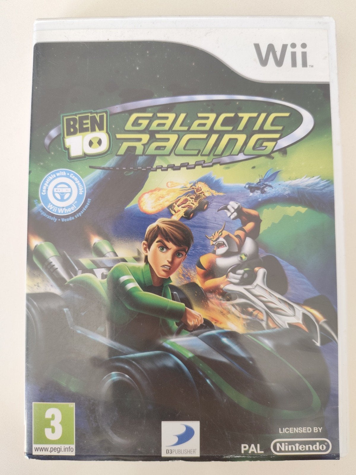 Ben 10 Galactic Racing, Wii, Consoles de jeu & Jeux vidéo, Jeux | Nintendo Wii, Enlèvement, Course et Pilotage, À partir de 3 ans