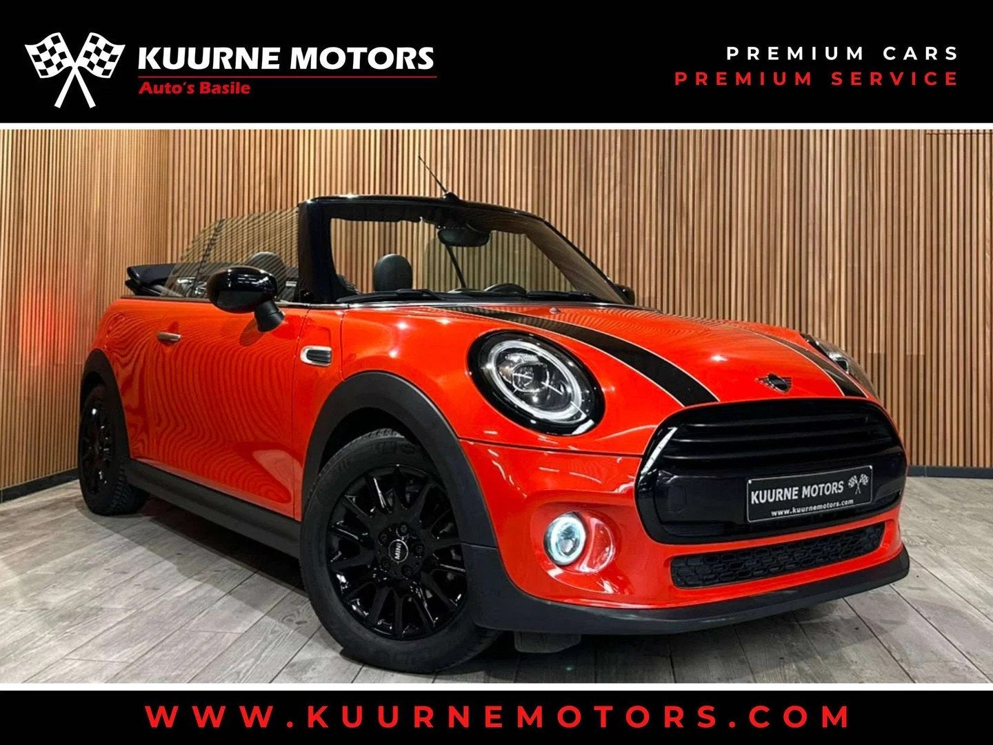 MINI Cabrio Cooper 1.5iA Alu16"/Led/Leder/SportZet/Gps/Pdc/B, Auto's, Mini, Gebruikt, Overige kleuren, Cabriolet, 136 pk