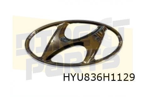 Hyundai Ioniq embleem logo ''Hyundai'' voorzijde Origineel!, -, Verzenden, -, Nieuw