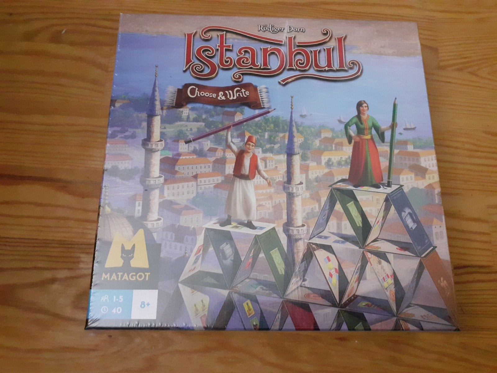 Jeu de société Istanbul Choose and write Neuf, Vijf spelers of meer, Ophalen of Verzenden, Nieuw, Matagot