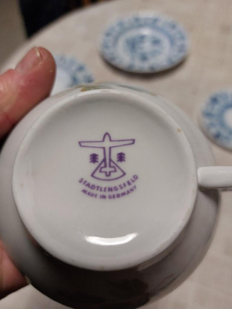 service, Huis en Inrichting, Keuken | Servies, Ophalen, Zo goed als nieuw, Overige stijlen, Porselein