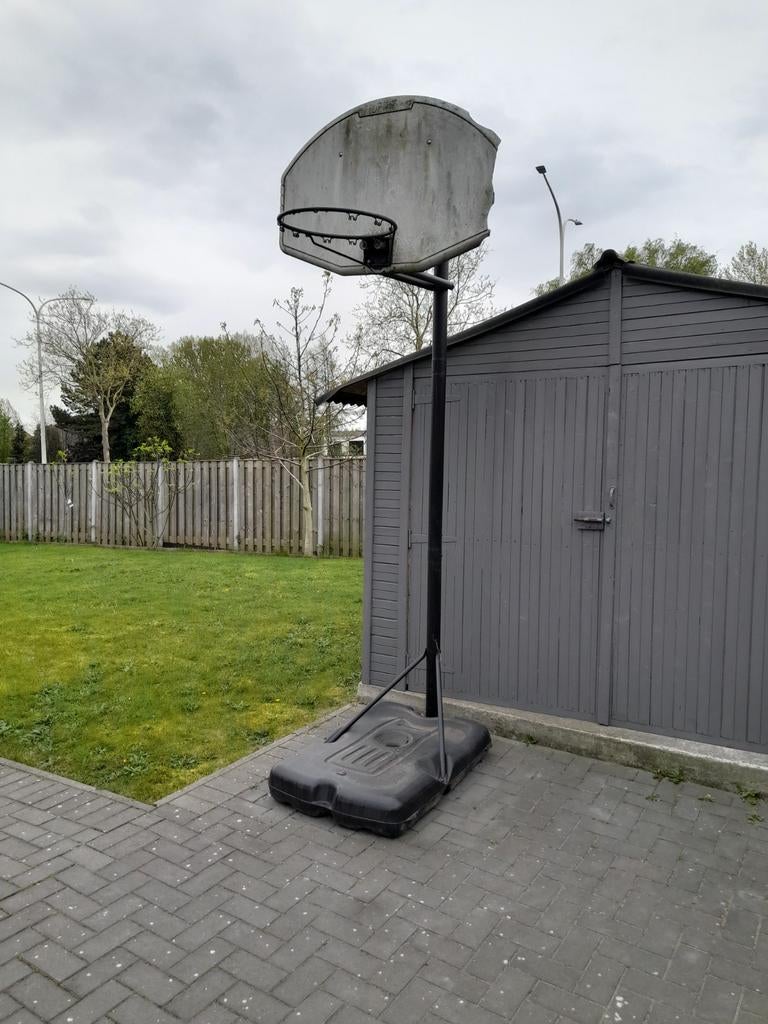 Basketbalring, Enlèvement, Utilisé, Anneau, Panneau ou Poteau