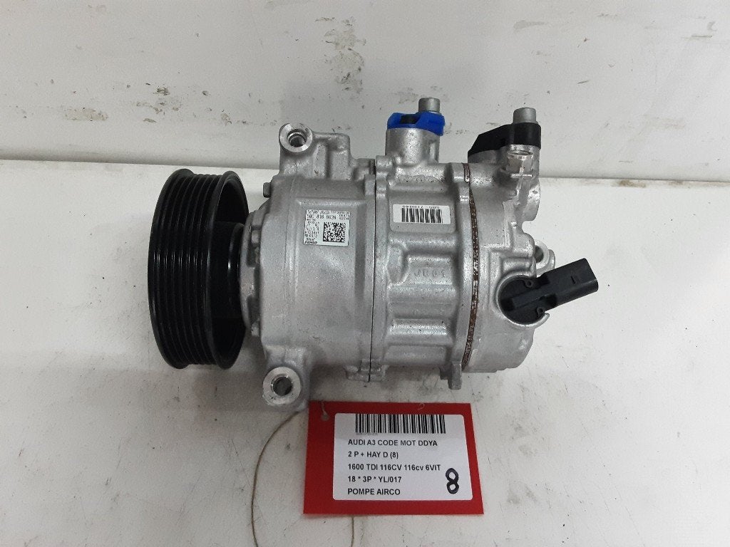 COMPRESSEUR CLIMATISATION Audi A3 (8V1 / 8VK) (5Q0816803H), Auto-Union-Straße  1,
85057  Ingolstadt, DE, Info@audi.de, Audi, Utilisé