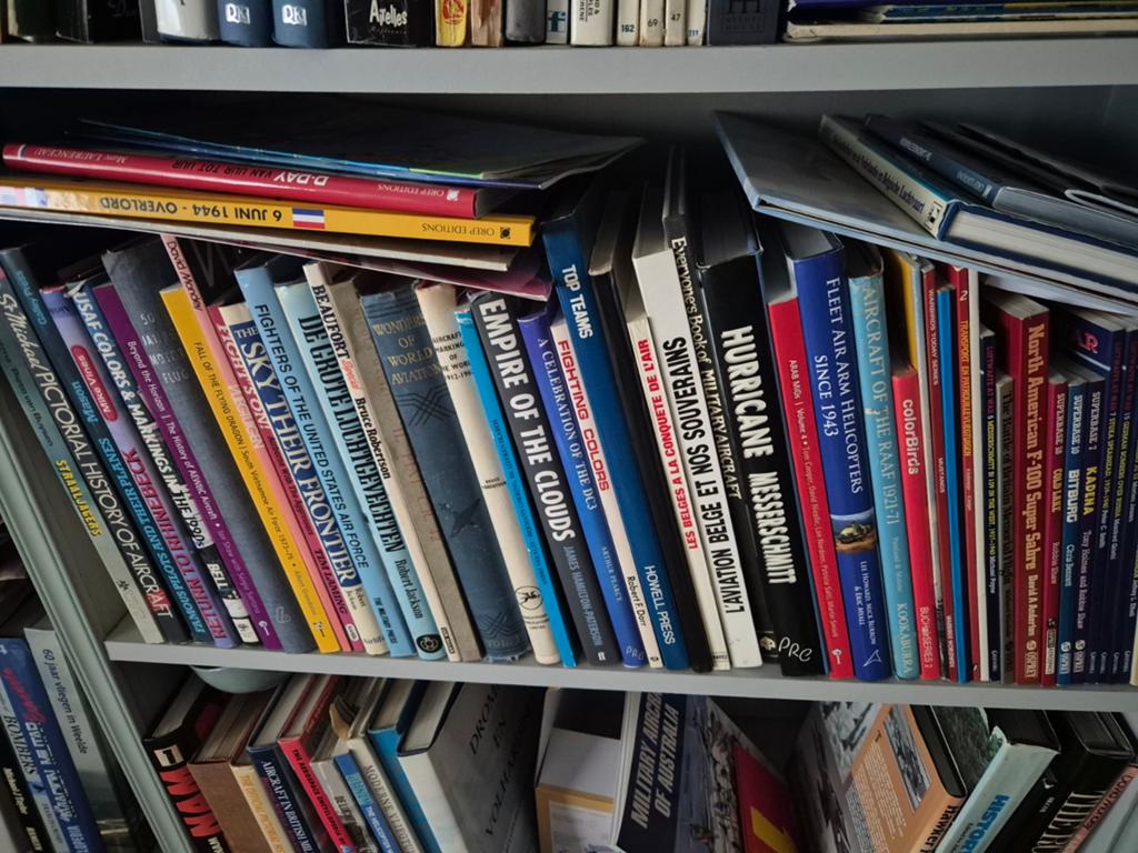 Boeken luchtvaart luchtmacht vliegtuigen, Boeken, Ophalen