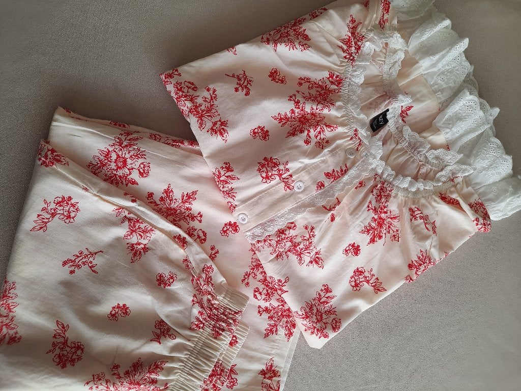 Pyjama van 100% katoen, Kleding | Dames, Pyjama's, Dazy, Ophalen of Verzenden, Nieuw, Maat 42/44 (L)
