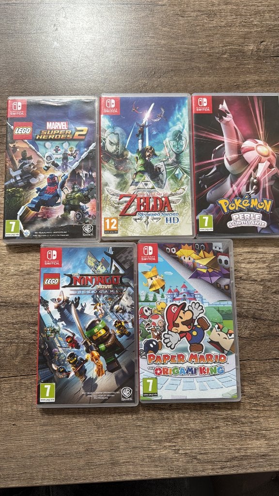 Lot jeux Nintendo Switch, Consoles de jeu & Jeux vidéo, Enlèvement ou Envoi, Comme neuf