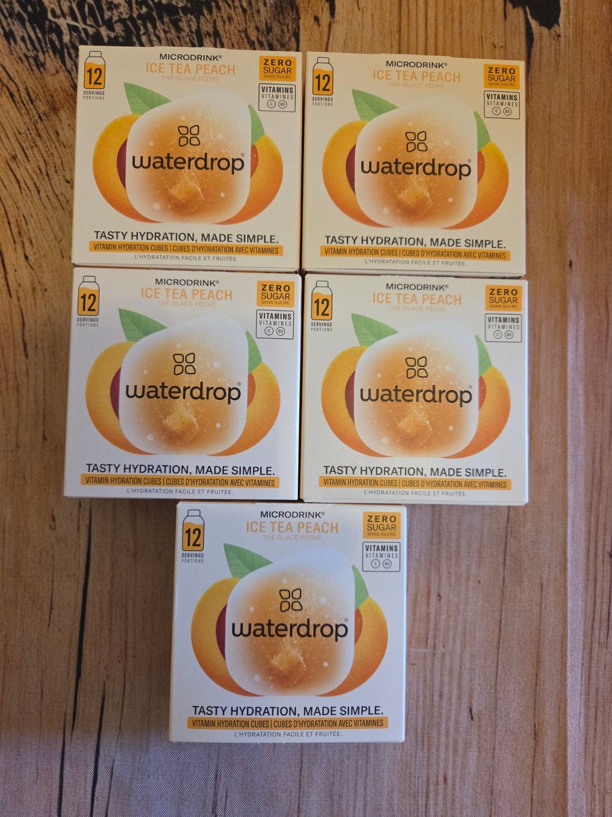 waterdrop ice tea peach, Ophalen