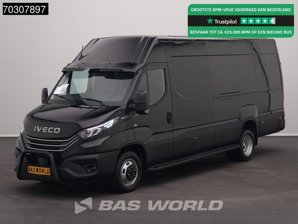 Iveco Daily 35C21 3.0L Automaat Black Edition L4H2 ACC LED A, Auto's, Stof, Euro 6, 4 cilinders, 2585 kg