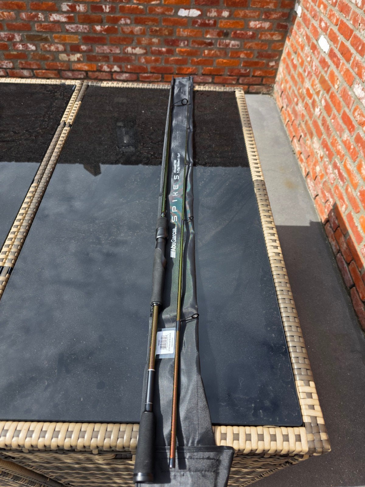Abu garcia spik hengel + spike s 3000 molen, Watersport en Boten, Hengelsport | Roofvissen, Ophalen, Molen
