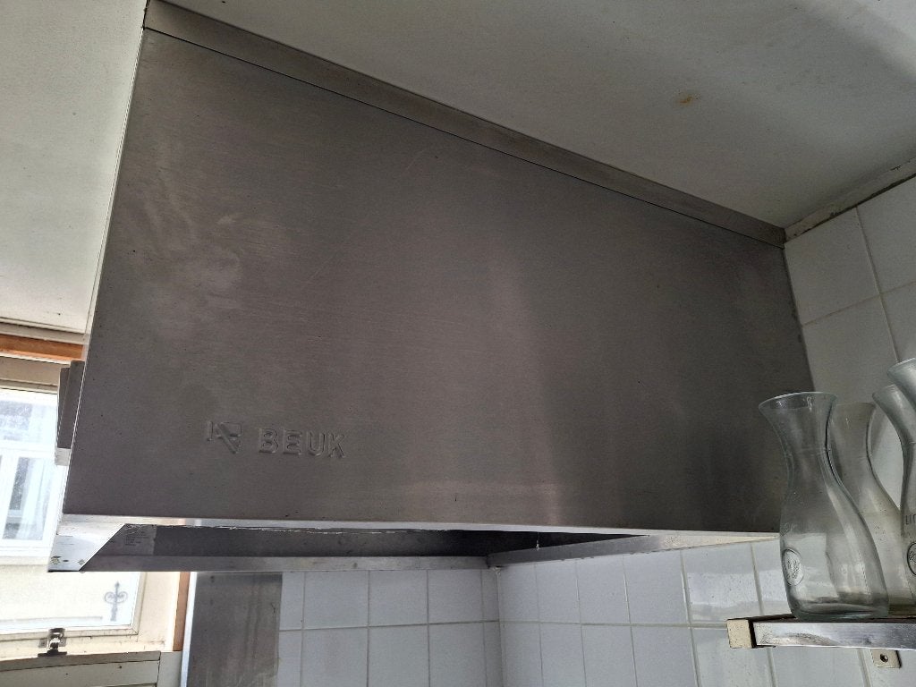 Dampkap, afzuigkap., Electroménager, Hottes, Enlèvement, Comme neuf, Moteur