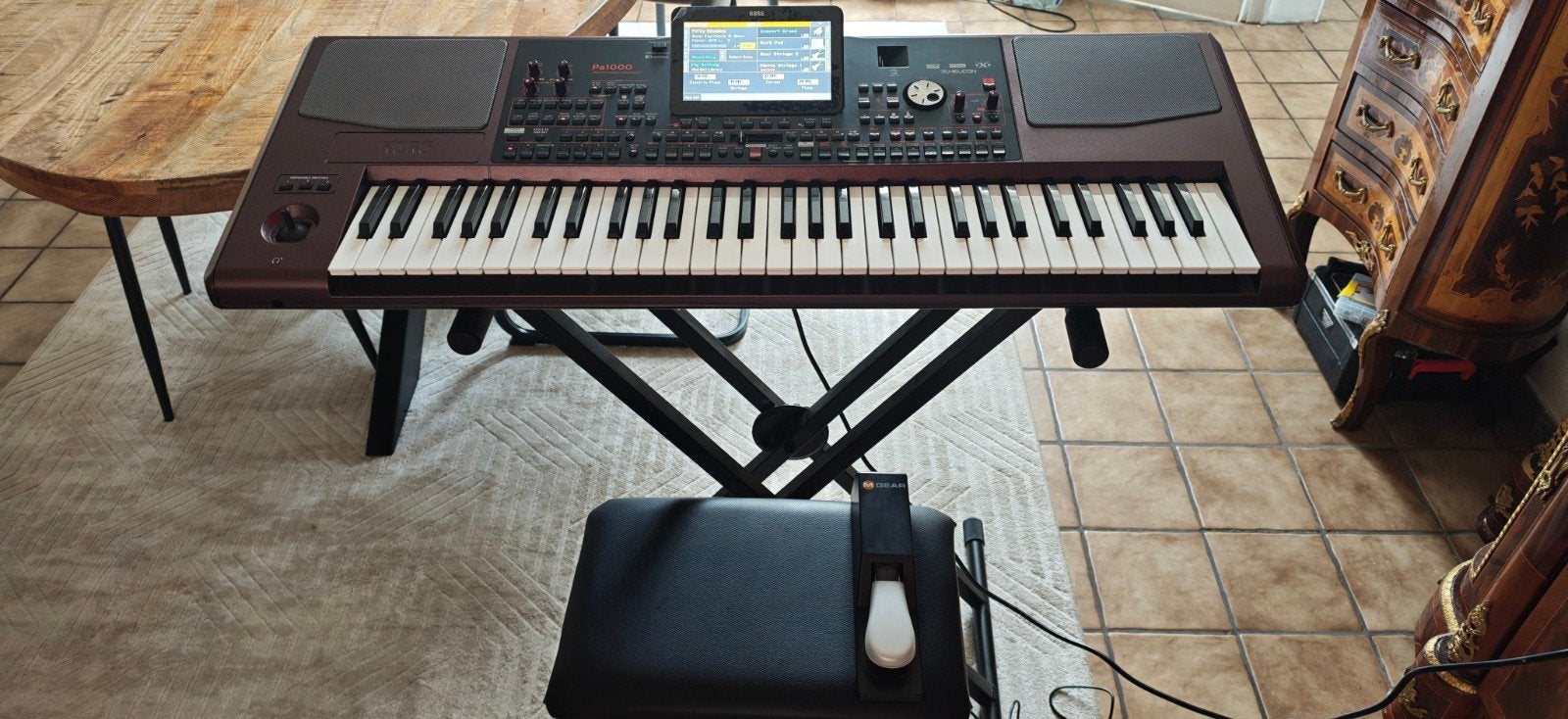 Korg Pa1000, Muziek en Instrumenten, Ophalen, 61 toetsen, Korg, Zo goed als nieuw