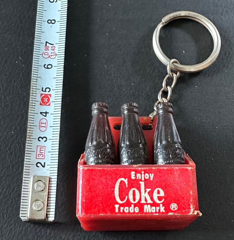 Vintage coca cola sleutelhanger, Verzamelen, Ophalen of Verzenden, Gebruikt, Overige typen