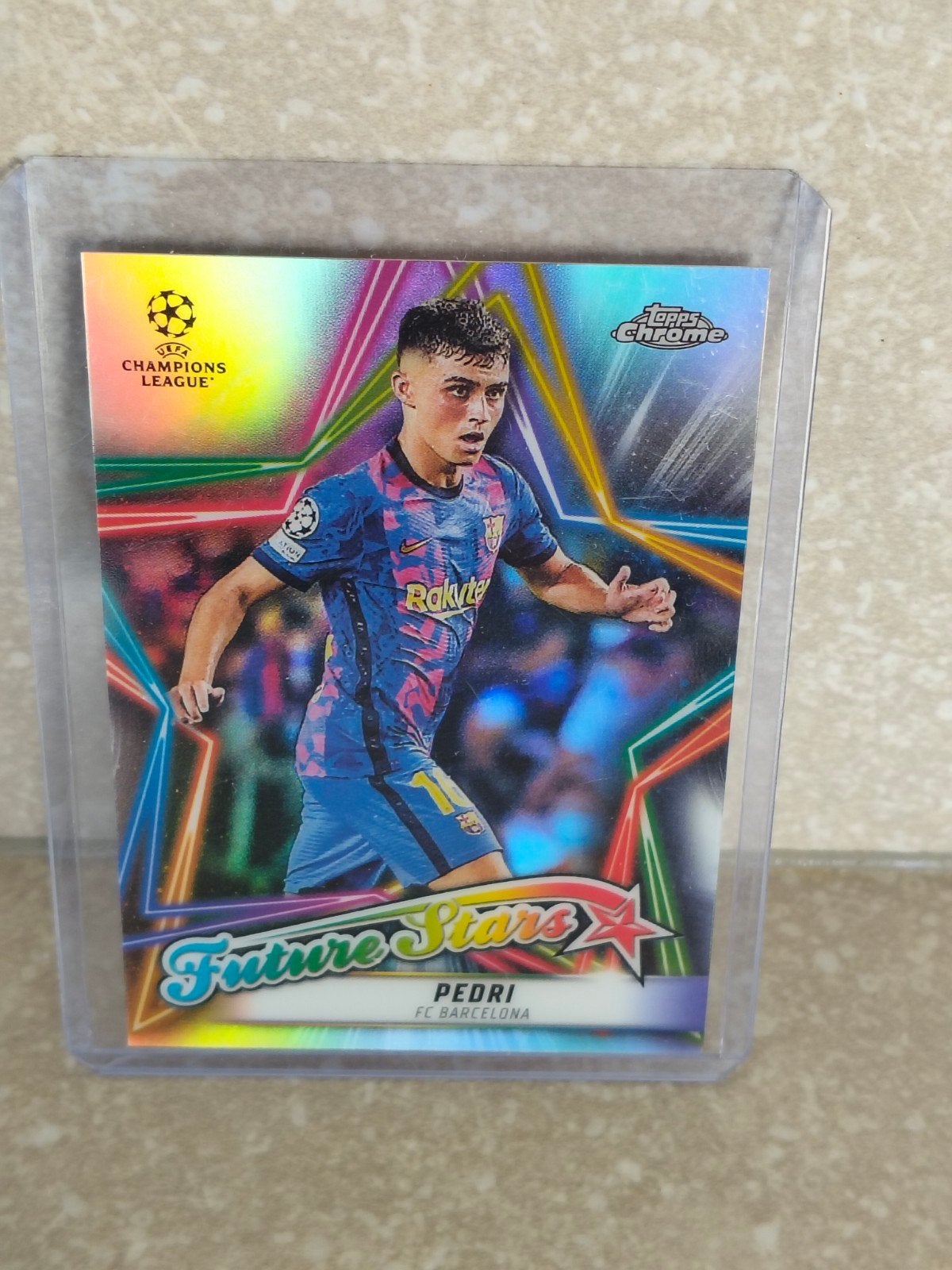 topps Chrome 2021-2022 Pedri Future stars Barcelona, Ophalen of Verzenden