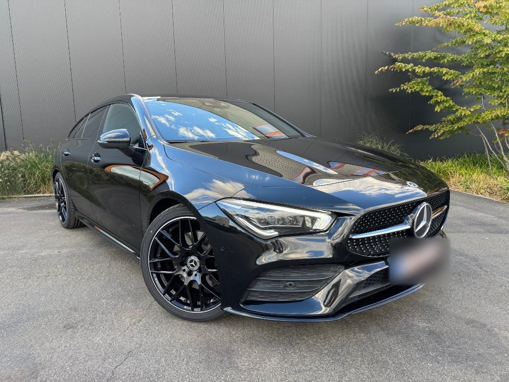 Mercedes CLA 250e Shooting Brake AMG Line – Night-pakket, Auto's, Zwart, 5 deurs, 30 g/km, Te koop