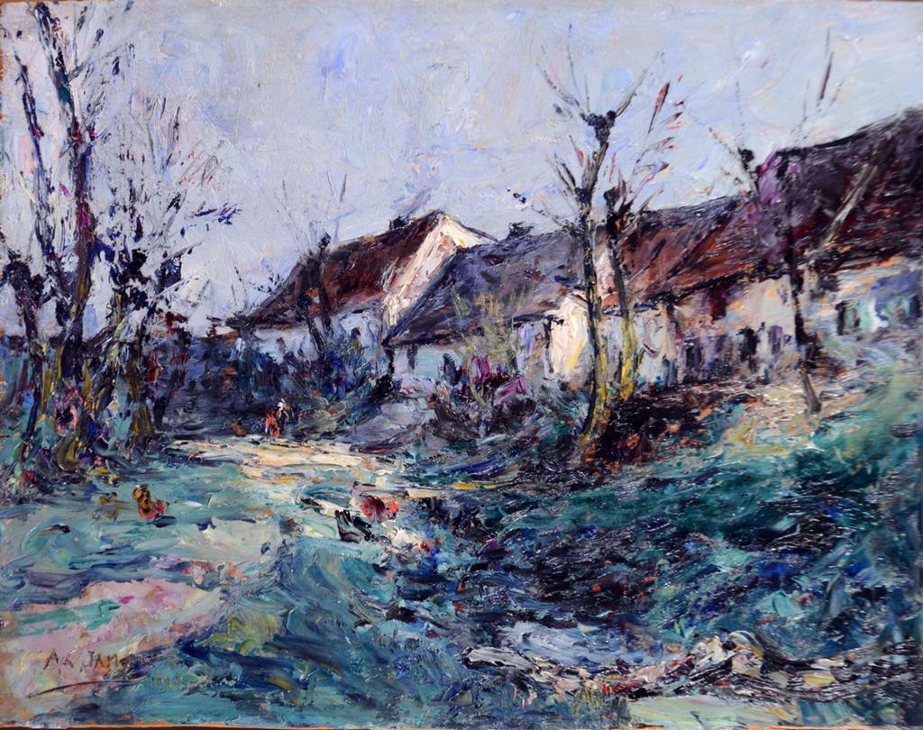 Tableau d’Armand Jamar, Antiquités & Art, Art | Peinture | Classique, Enlèvement