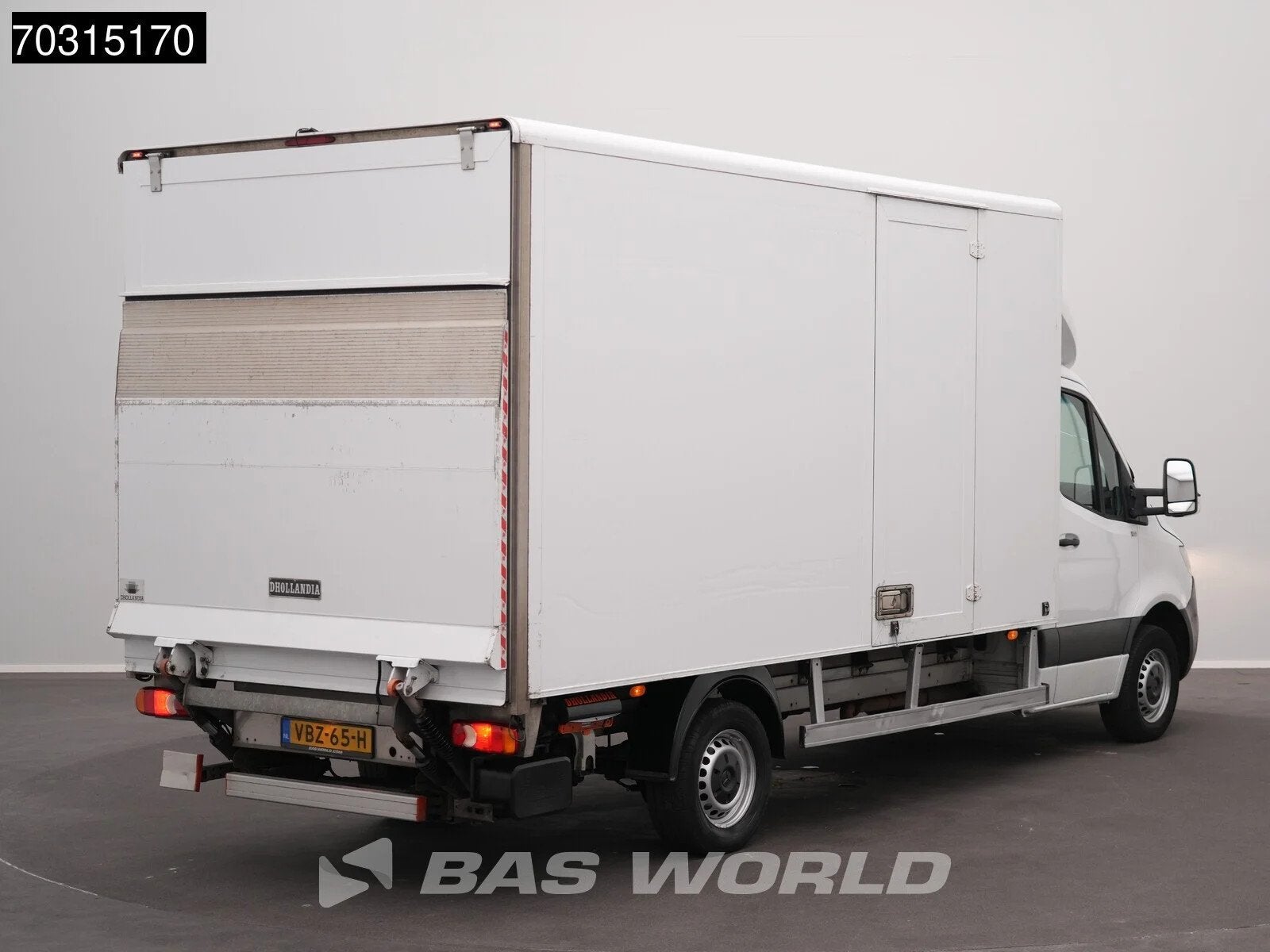 Mercedes Sprinter 316 CDI Automaat D'Hollandia Laadklep Zijd, Auto's, Automaat, Stof, Gebruikt, 4 cilinders