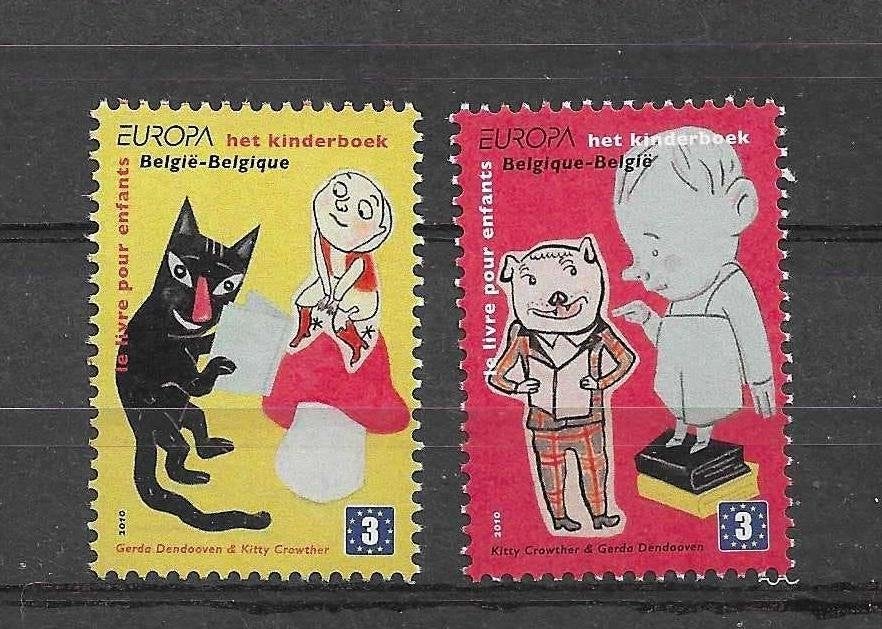 Belgische postzegels 4002/4003, Postzegels en Munten, Verzenden, Postfris, Europa