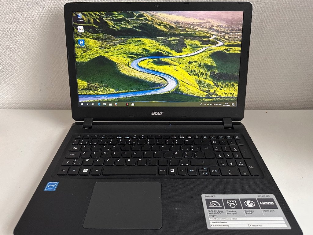 Laptop Acer Aspire, Computers en Software, Windows Laptops, Ophalen, HDD, 8 GB, Zo goed als nieuw