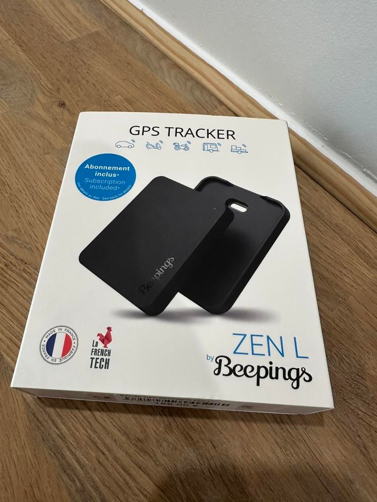Tracker GPS Beepings ZEN L - Anti-vol Moto Voiture (Neuf), Autos : Divers, Antivol, Comme neuf, Enlèvement ou Envoi