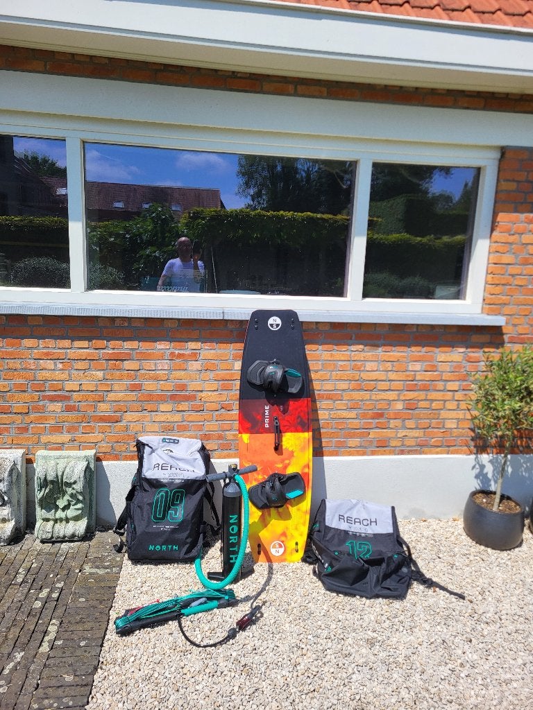 Kitesurf set North, Watersport en Boten, Kitesurfen, Ophalen, Kitesurf-set, Twintip, Nieuw