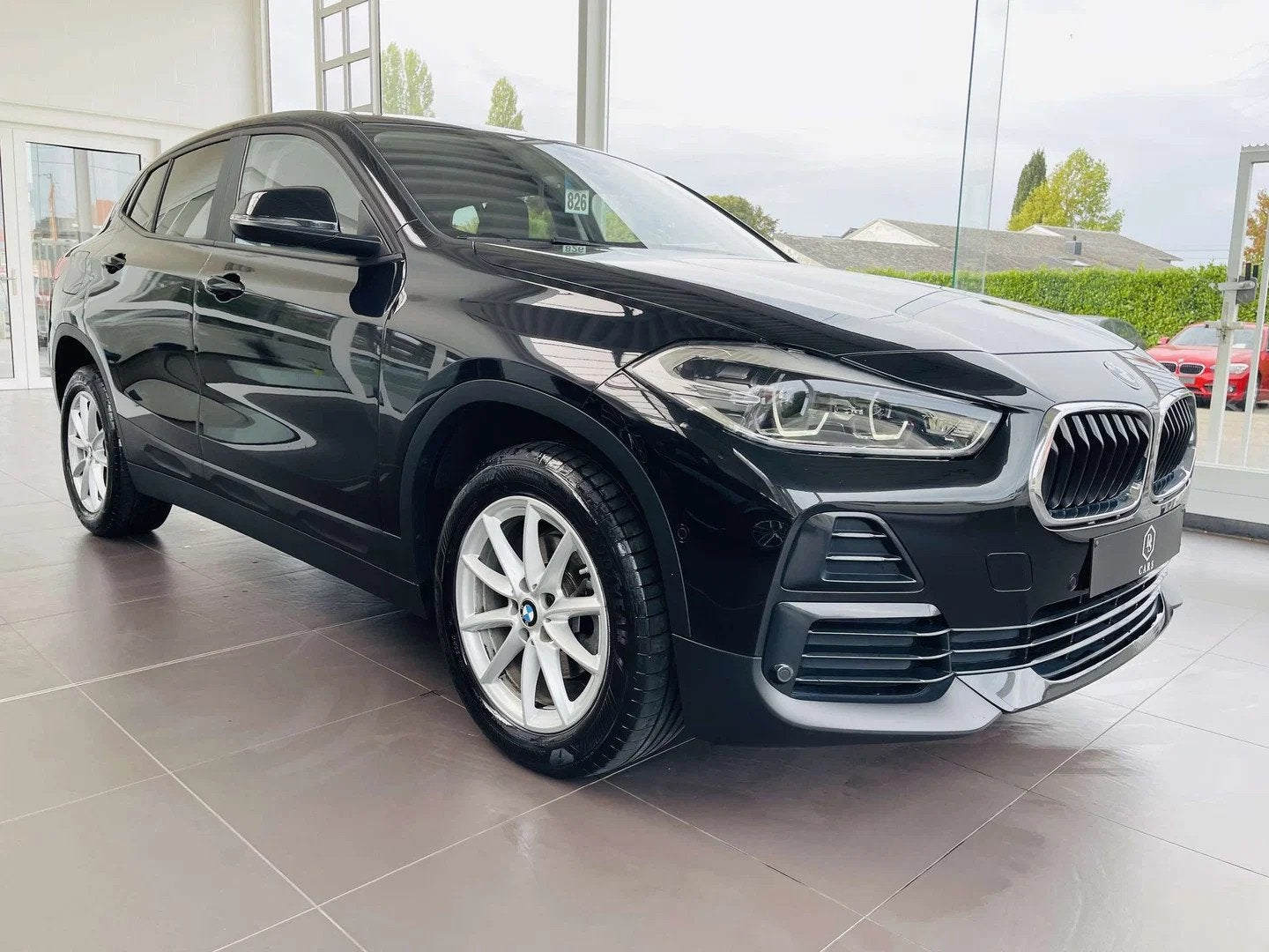 BMW X2 1.5 d * GARANTIE + LED + GPS PRO + SIEGES SPORT *, Auto's, Gebruikt, Euro 6, 116 pk, Zwart