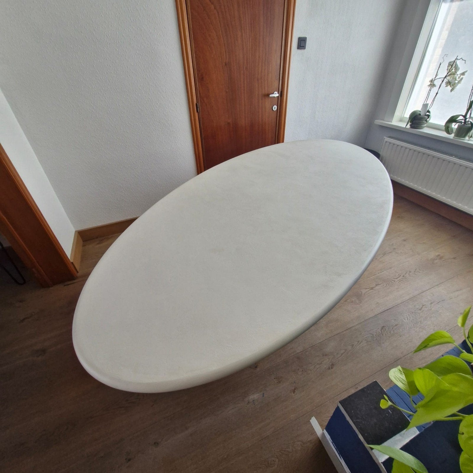 MORTEX TAFEL 8 PERS. €600 of goed bod, Ophalen, 100 tot 150 cm, 200 cm of meer, Zo goed als nieuw