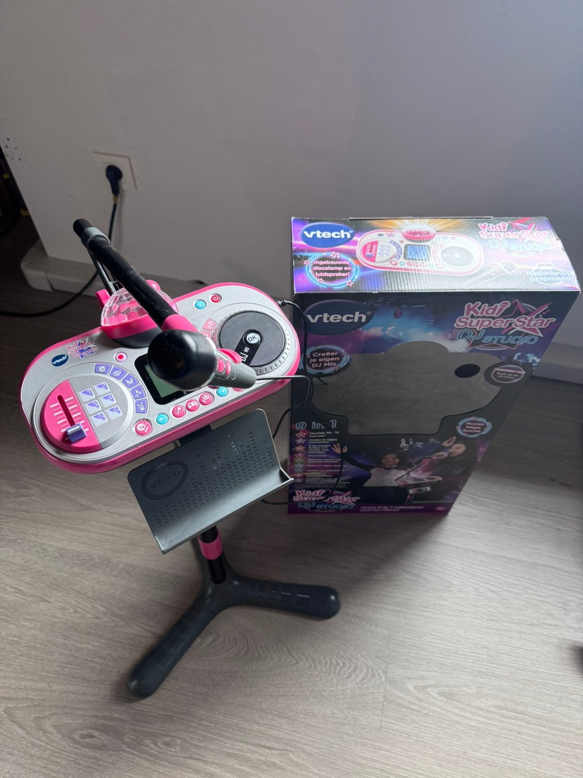 Vtech superstar DJset, Ophalen, Zo goed als nieuw