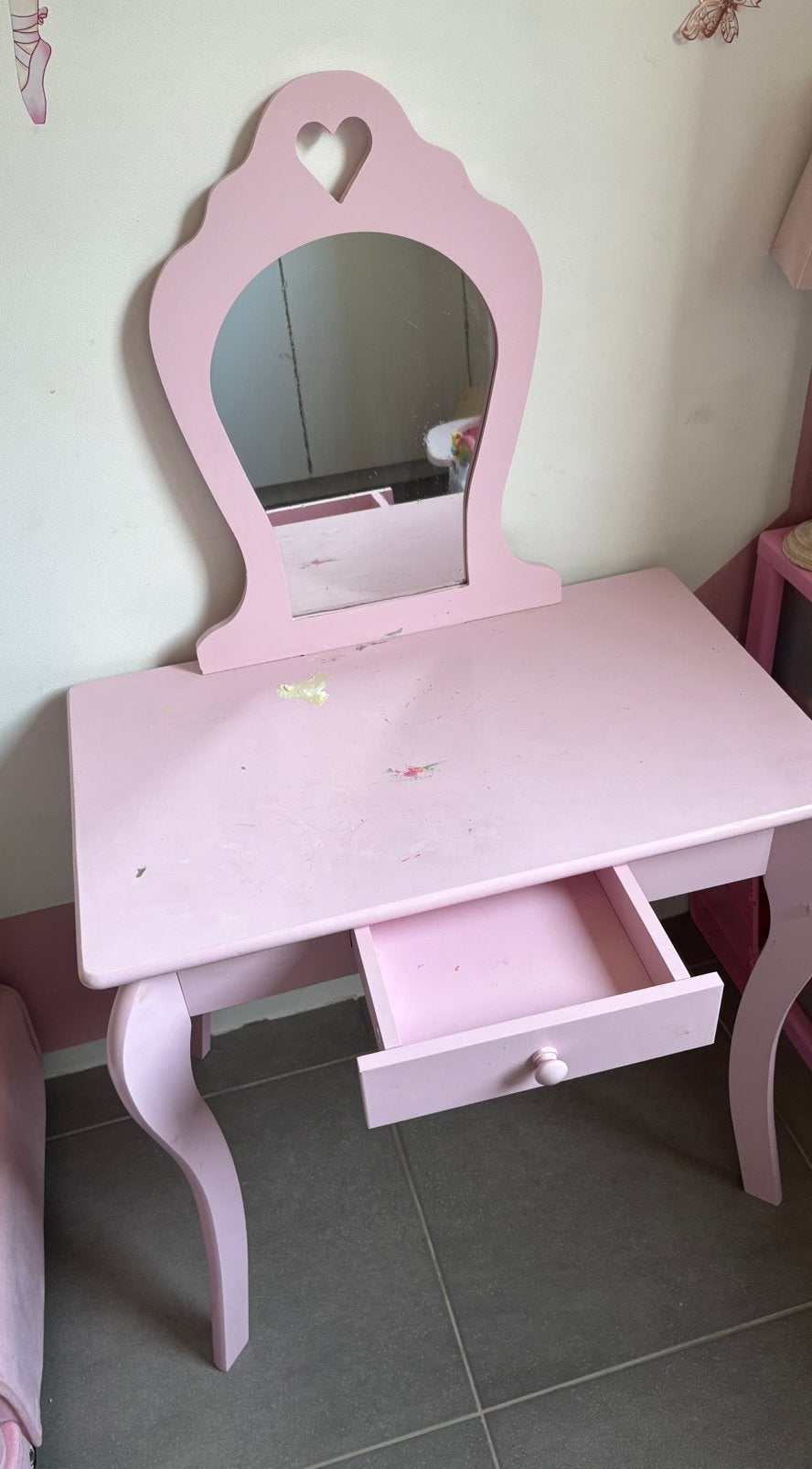 Kinder makeuptafel, Ophalen, Zo goed als nieuw