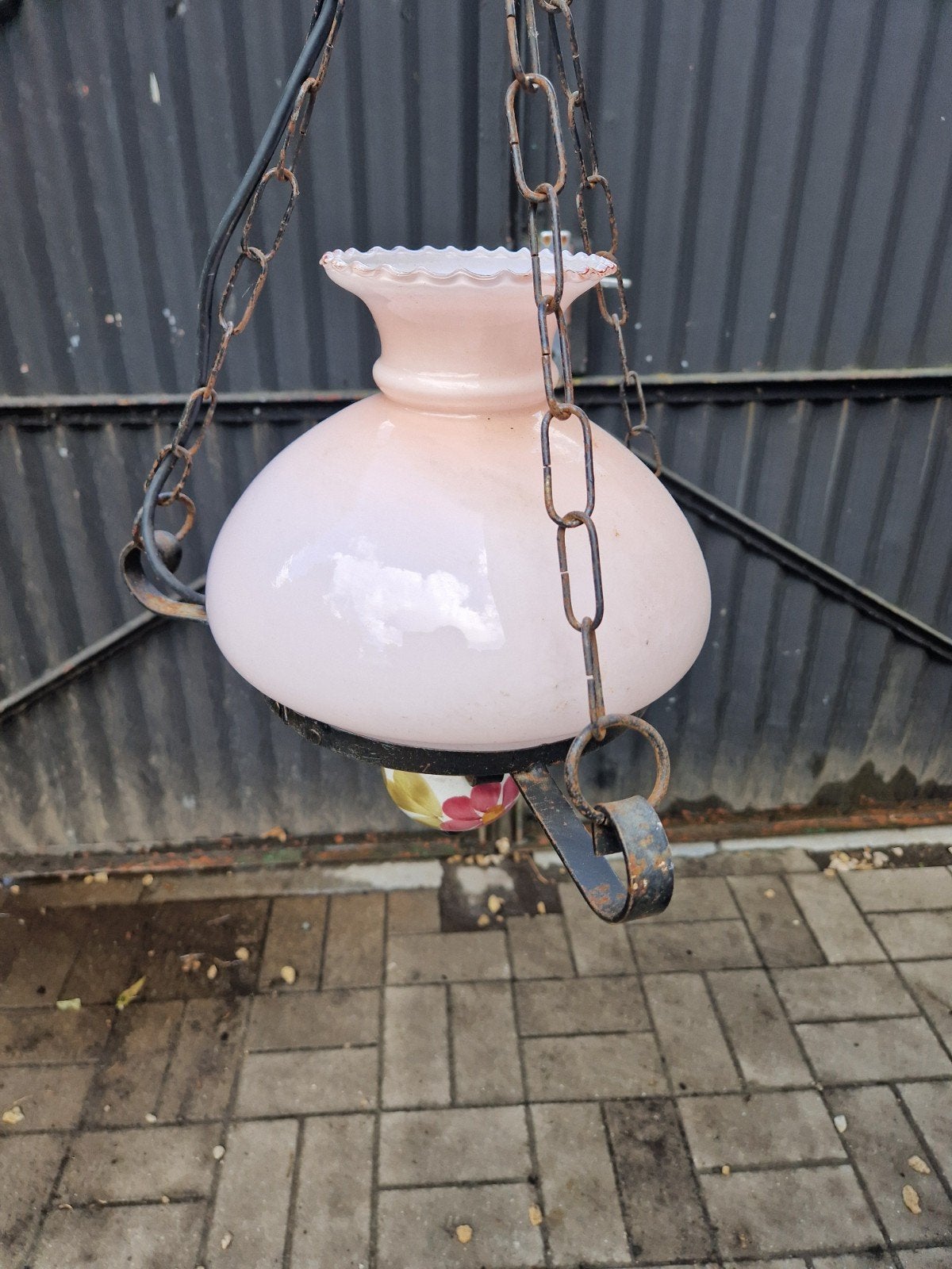 vintage klassieke petroleum lamp, Ophalen