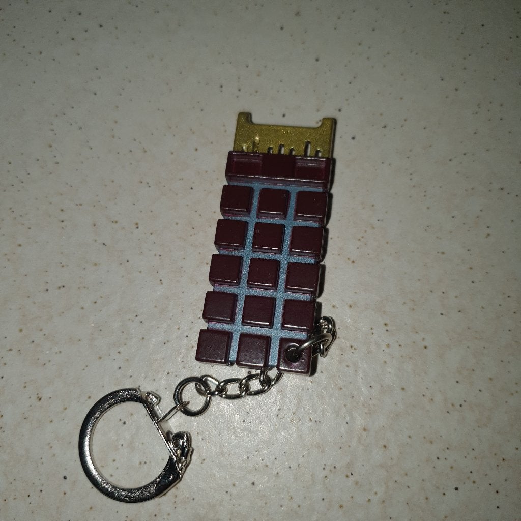 Wonka Bar sleutelhanger, Verzamelen, Sleutelhangers, Nieuw, Overige typen, Ophalen of Verzenden