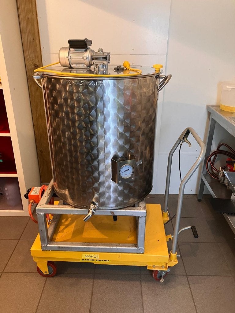 brouwinstallatie 200 liter – zeer goede staat, Ophalen, Gebruikt