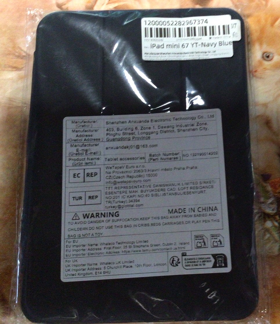 Ipad mini 6/7 hoes cover, Computers en Software, Tablet-hoezen, Ophalen, 8 inch, Ipad mini  6/7, Nieuw