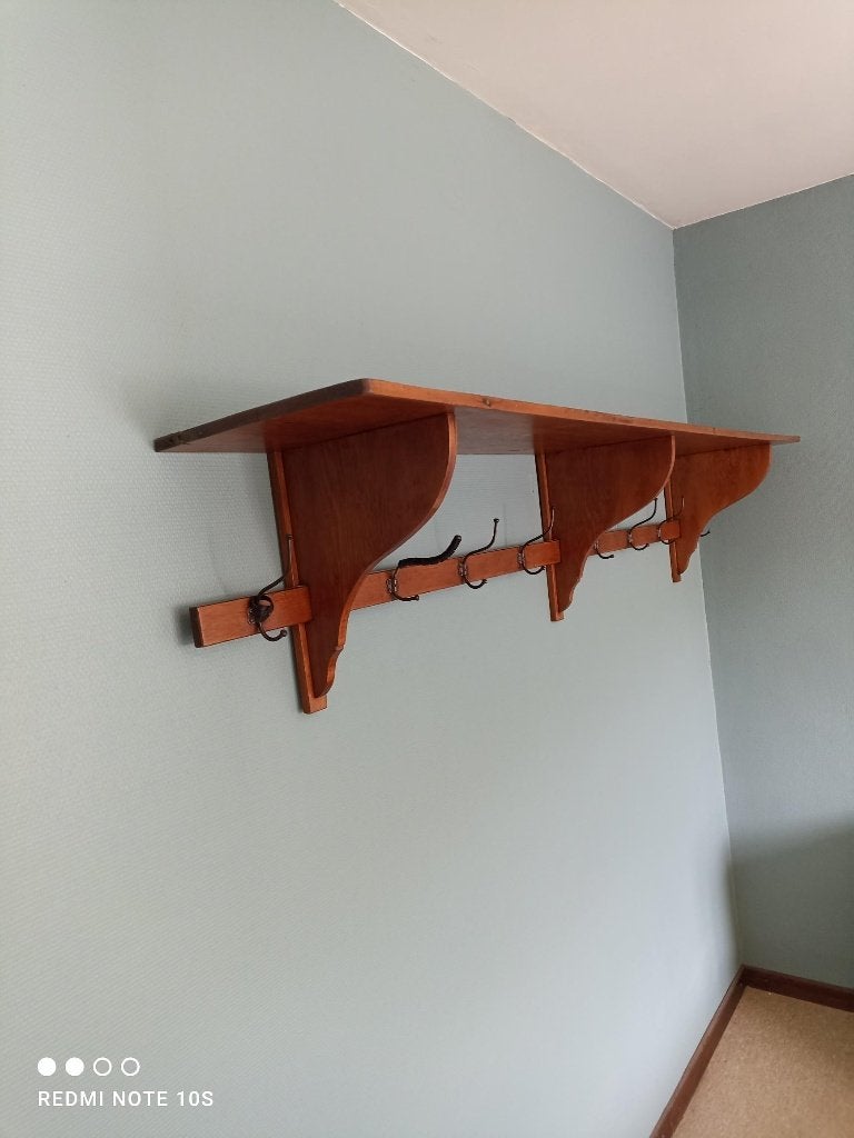 kapstok   hoedenplank, Huis en Inrichting, Woonaccessoires | Kapstokken, Ophalen, Metaal, Wandkapstok