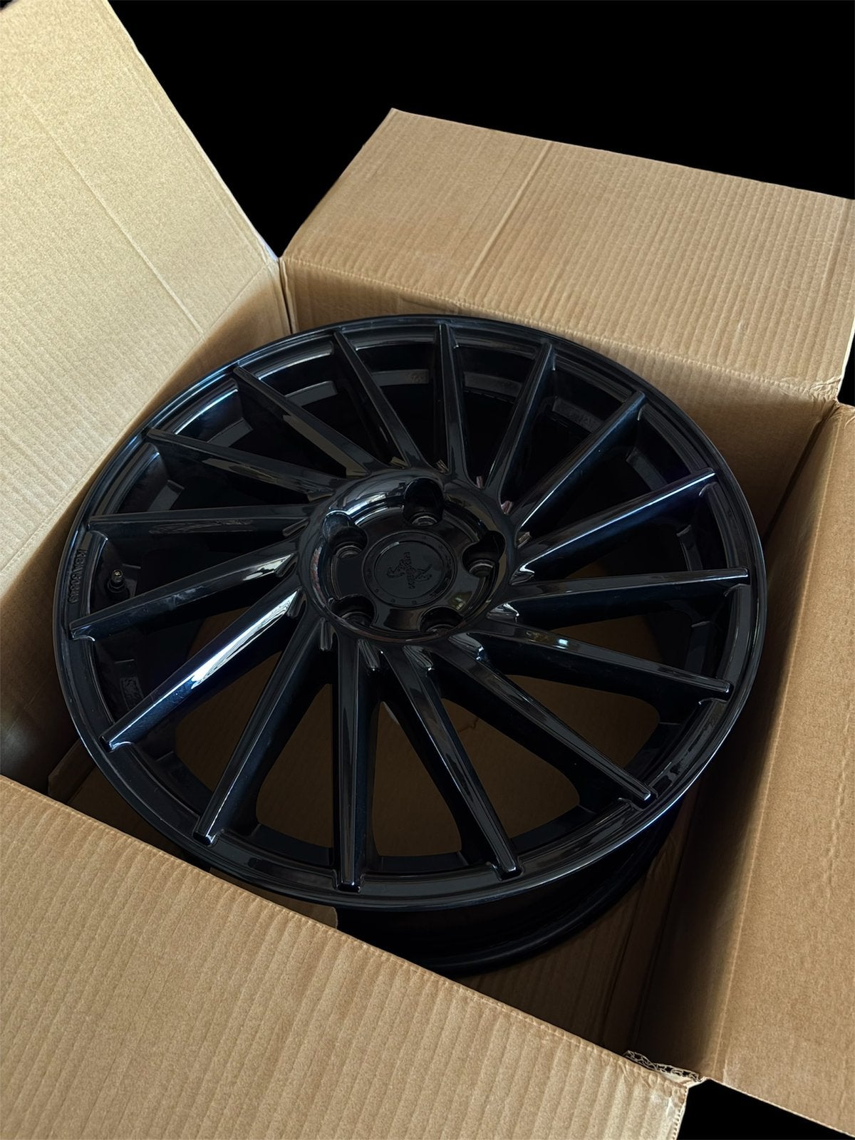 Keskin KT17 Hurricane Gloss Black 18” velgen. set van 4, Autos : Pièces & Accessoires, Neuf, 4 Saisons, Véhicule de tourisme, 18 pouces