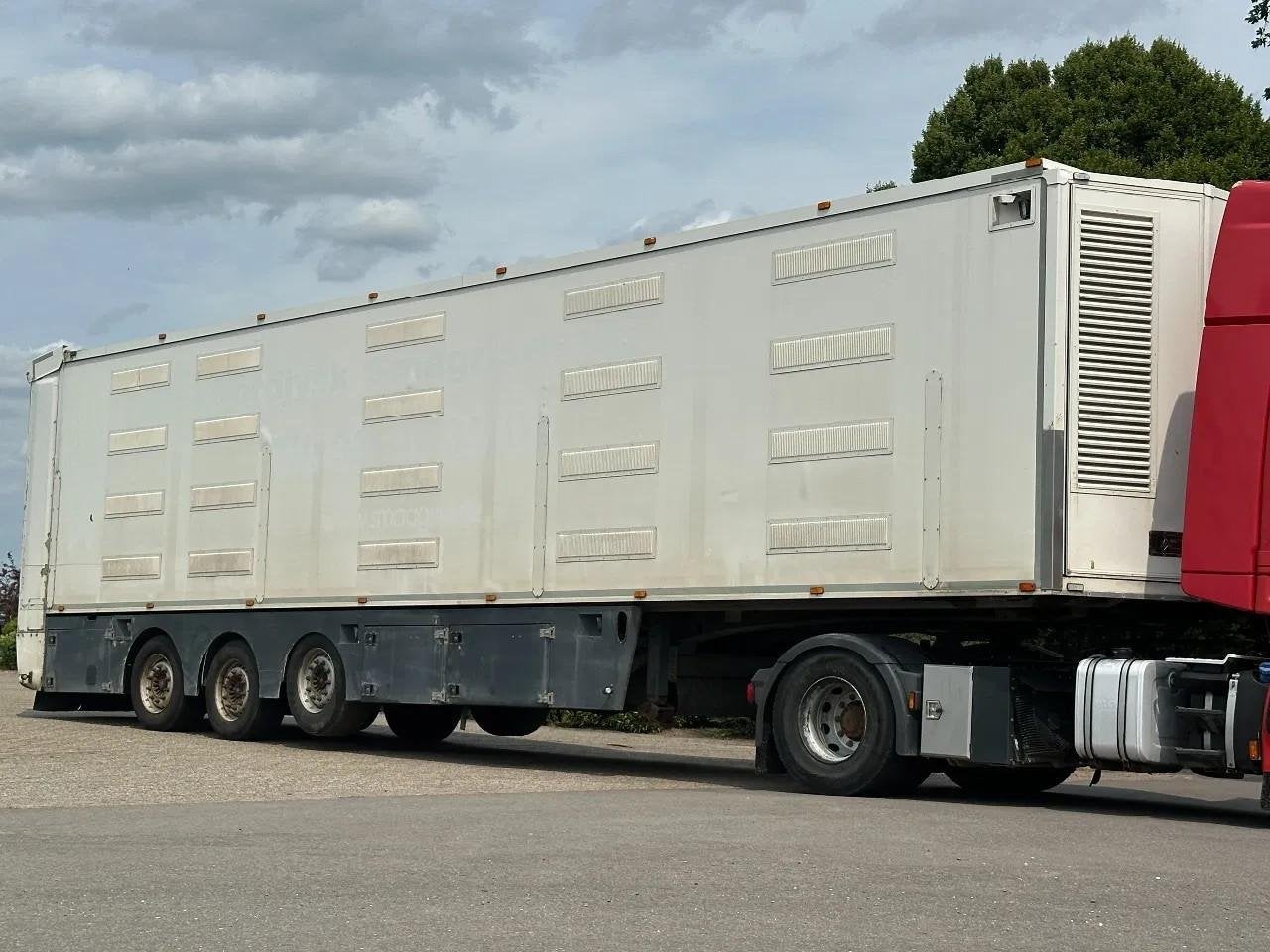 Berdex NO BERDEX HMK 4 stock livestock trailer SPF DK1065, Achat, Entreprise, Autres carburants, Autres couleurs