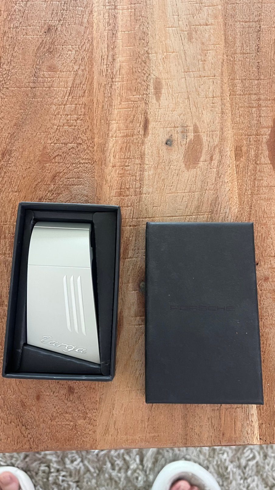 Porsche 911 991 Targa flesopener zilverkleurig aluminium, Ophalen of Verzenden, Nieuw