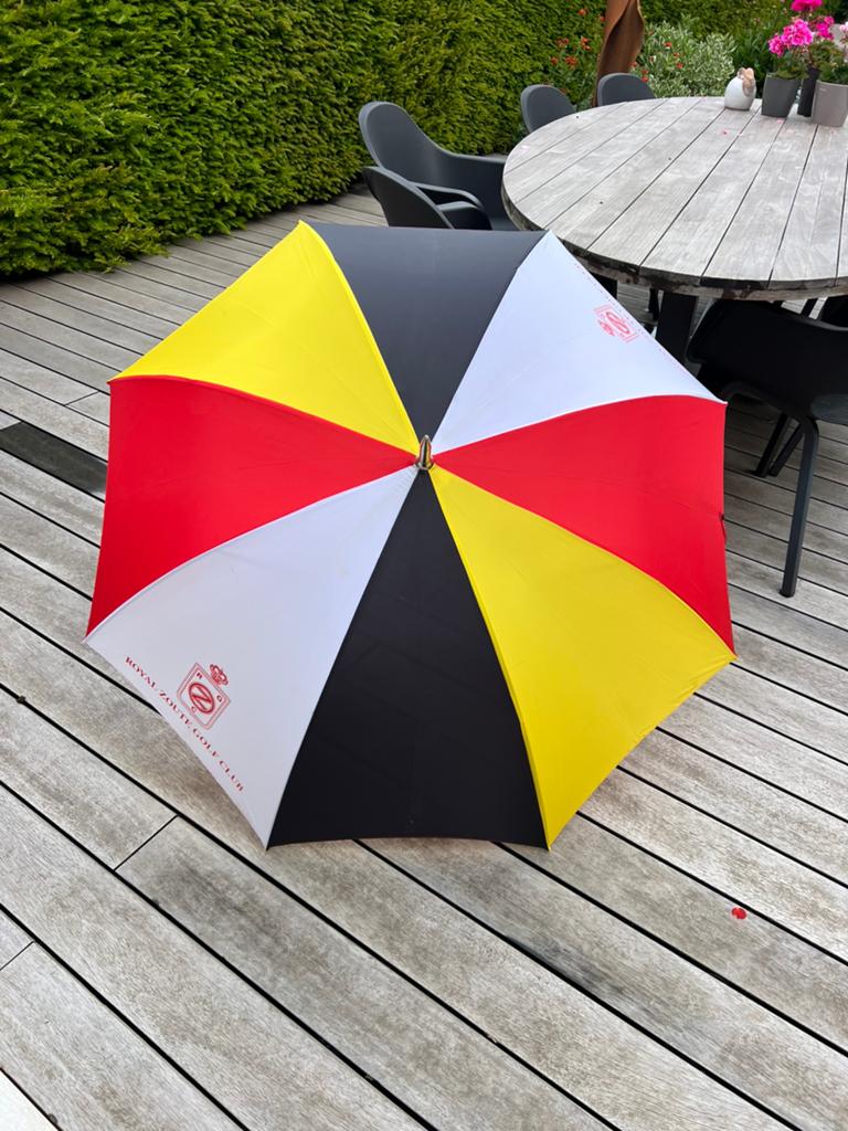 Parapluie Royal Zoute pour club de golf, Enlèvement, Comme neuf