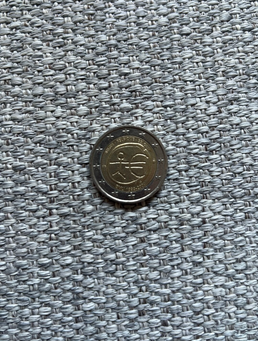 €2 Munt Met ventje, Enlèvement, Belgique, 2 euros, Monnaie en vrac