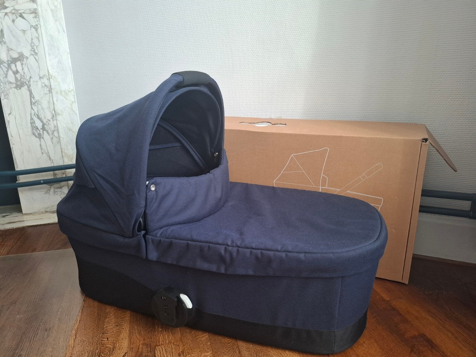 nacelle S pour poussette cybex bleu marine, Enfants & Bébés, Enlèvement, Utilisé, Poussette, Autres marques