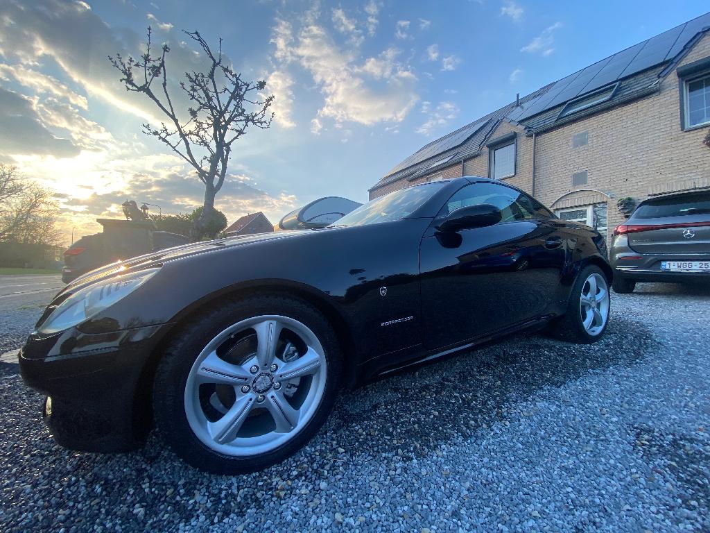 MERCEDES SLK 200 cabriolet parfait état 6000€, Cuir, Achat, Beige, Automatique