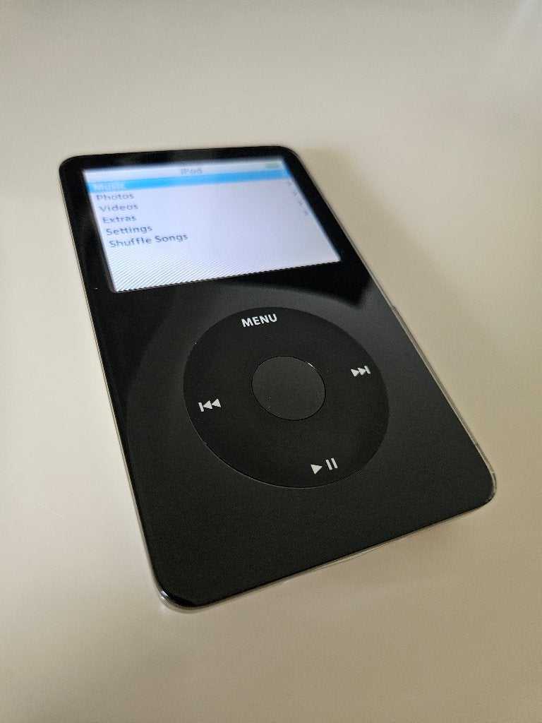 iPod Classic 5e gen 30 GB, Audio, Tv en Foto, Mp3-spelers | Apple iPod, Gebruikt, Classic, Zwart, Ophalen of Verzenden